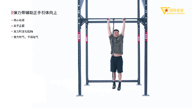 引体向上教学动作技巧